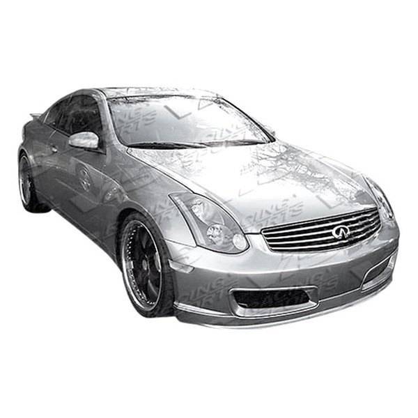 2003-2007 Infiniti G35 JDM 2 doors TECHNO R Style FRP Primer Full Kit-1
