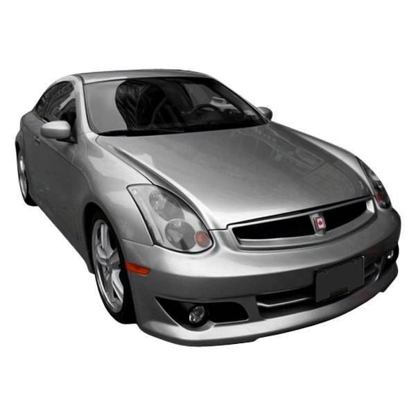 2003-2007 Infiniti G35 2 doors K Speed Style FRP Primer Front Bumper-2