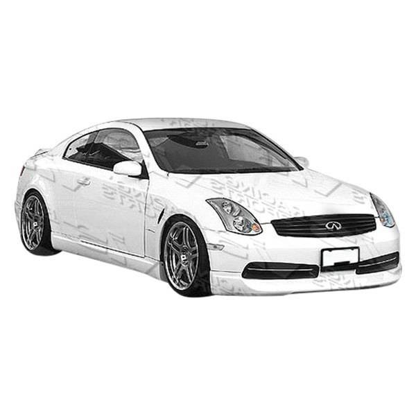 2003-2007 Infiniti G35 2 doors WINGS Style FRP Primer Full Kit-1