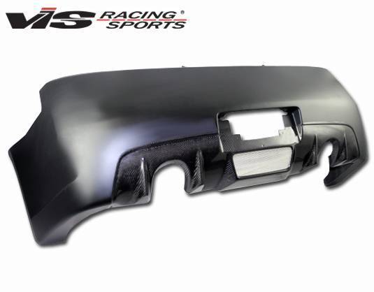 2003-2007 Infiniti G35 2 doors Z Speed Style FRP Carbon Fiber Black Rear Bumper-1