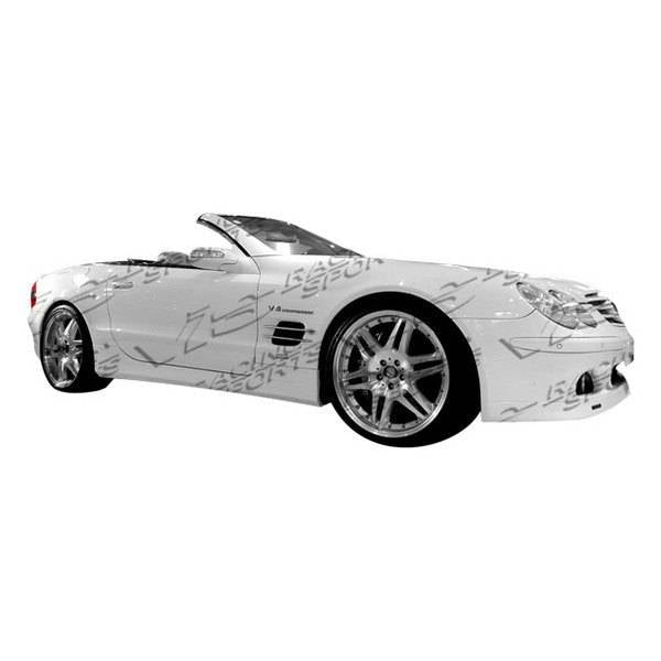2003-2008 Mercedes Sl R230 2 doors B-SPEC Style FRP Primer Full Kit-3