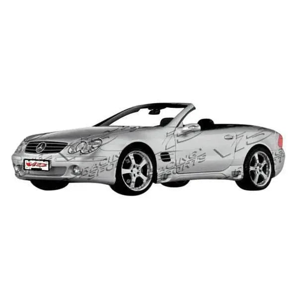 2003-2011 Mercedes Sl R230 2 doors LASER Style FRP Primer Side Skirts-1