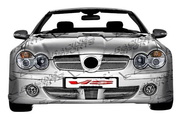 2003-2008 Mercedes Sl R230 2 doors LASER Style FRP Primer Full Kit-2