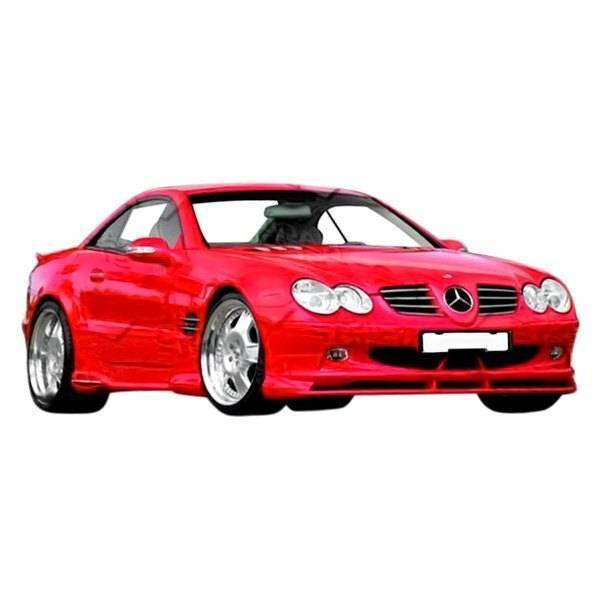 2003-2008 Mercedes Sl R230 2 doors O Tech Style FRP Primer Front Lip-1
