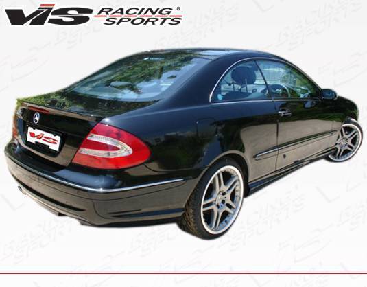 2003-2009 Mercedes Clk C63 2 doors FRP Primer Full Kit-3
