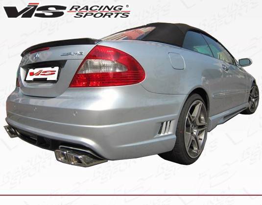 2003-2009 Mercedes Clk W209 2 doors VIP Style FRP Primer Rear Bumper-1