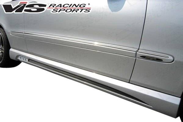 2003-2009 Mercedes Clk W209 2 doors VIP Style FRP Primer Full Kit-5