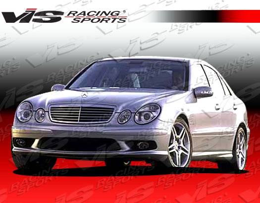 2003-2006 Mercedes E Class W211 4 doors EURO TECH Style FRP Primer Full Kit-1