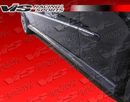 2003-2009 Mercedes E Class W211 4 doors EURO TECH 2 Style FRP Primer Side Skirts-1