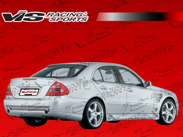 2003-2006 Mercedes E Class W211 4 doors LASER F1 Style FRP Primer Full Kit-2