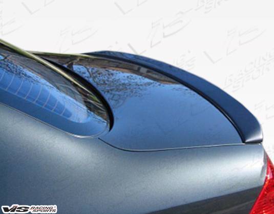 2003-2009 Mercedes E Class 4 doors LASER Style FRP Primer Spoiler-3
