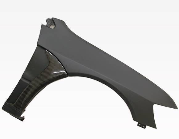 2003-2007 Mitsubishi EVO 8 EVO 9 FVS Style FRP Carbon Fiber Black Fenders-3