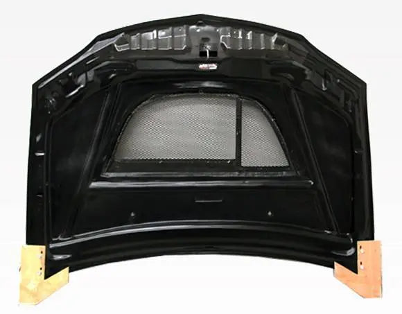 2003-2005 Mitsubishi EVO 8 4 doors GT Style Carbon Fiber Black Hood-4