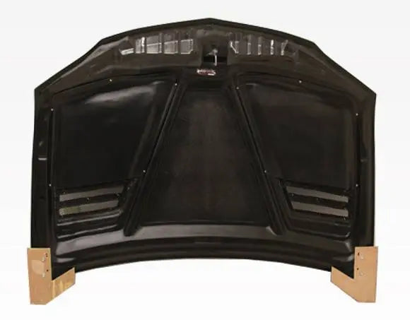 2003-2005 Mitsubishi EVO 8 4 doors GTC Style Carbon Fiber Black Hood-4