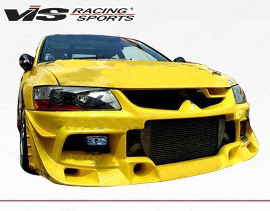 2003-2007 Mitsubishi EVO 8 EVO 9 4 doors JGT Style FRP Primer Front Bumper-2