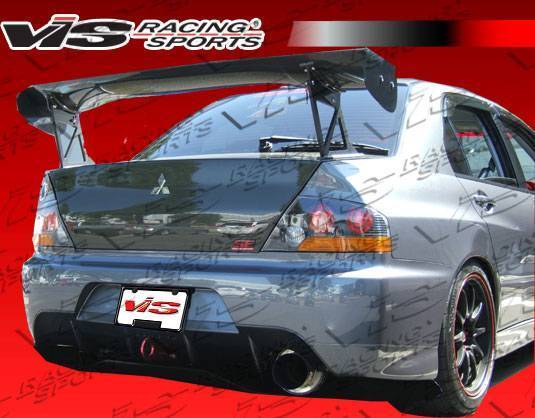 2003-2007 Mitsubishi EVO 8 EVO 9 4 doors MR Style FRP Primer Rear Bumper-2