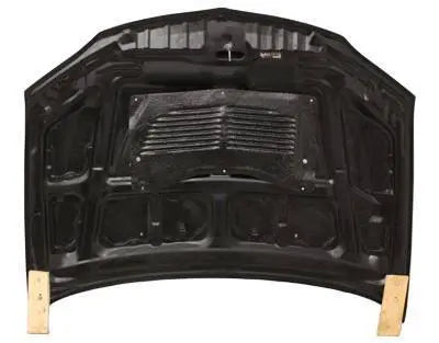 2003-2005 Mitsubishi EVO 8 4 doors OEM Style Carbon Fiber Black Hood-4