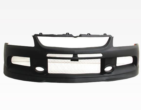 2003-2007 Mitsubishi EVO 8 EVO 9 4 doors MR Style FRP Primer Front Bumper-2