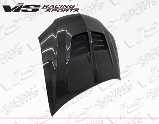 2003-2005 Mitsubishi EVO 8 4 doors VRS Style Carbon Fiber Black Hood-5