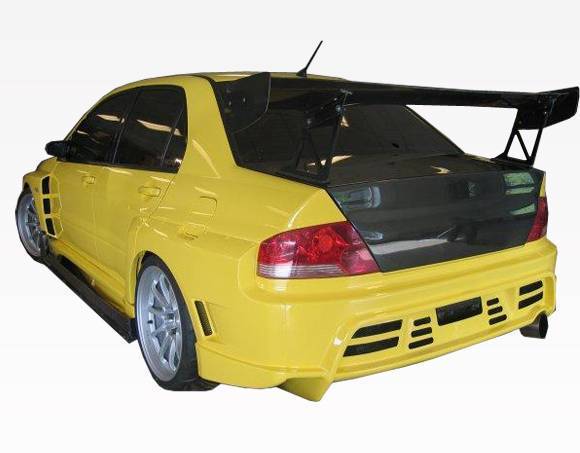 2003-2007 Mitsubishi EVO 8 EVO 9 4 doors VRS Style FRP Primer Full Kit-3