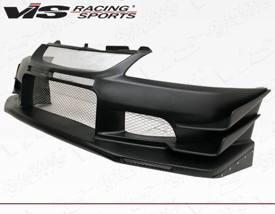 2003-2007 Mitsubishi EVO 8 EVO 9 4 doors VTX Style FRP Primer Front Bumper-4