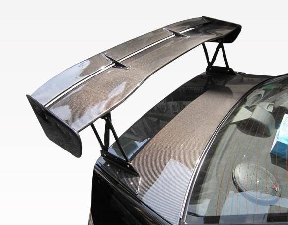 2003-2007 Mitsubishi EVO 8 4 doors Carbon Fiber Black Spoiler-2