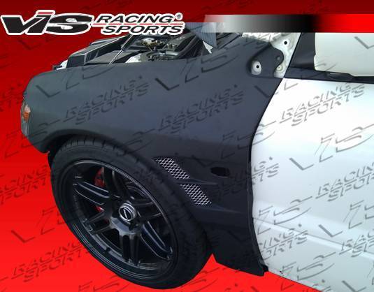 2003-2007 Mitsubishi EVO 8 EVO 9 4 doors VTX Style FRP Primer Fenders-2
