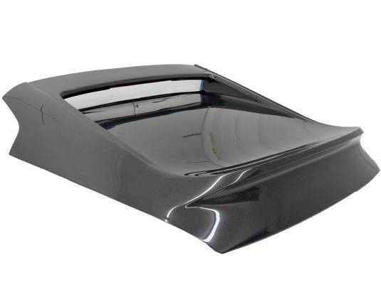 2003-2008 Nissan 350Z Hatchback AMS GT Style Carbon Fiber Black Hatch-2