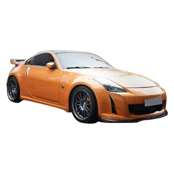 2003-2008 Nissan 350Z 2 doors AMS Style FRP Primer Front Bumper-1