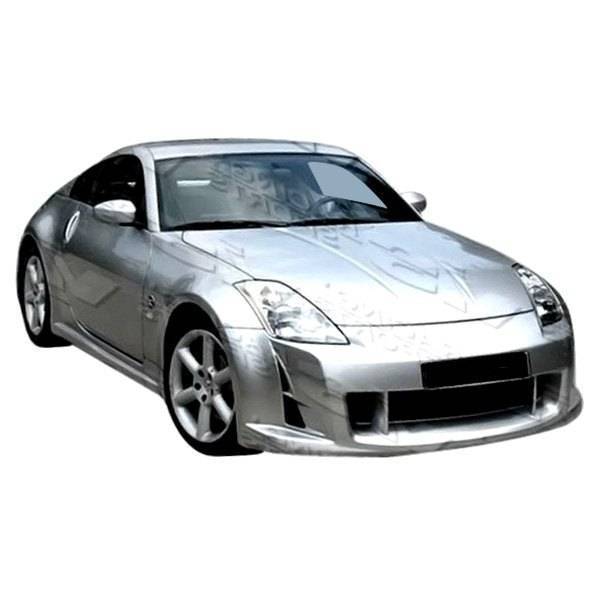 2003-2008 Nissan 350Z 2 doors AMS Style FRP Primer Front Bumper-2
