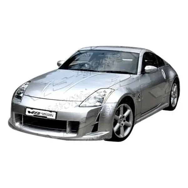 2003-2008 Nissan 350Z 2 doors AMS Style FRP Primer Side Skirts-1