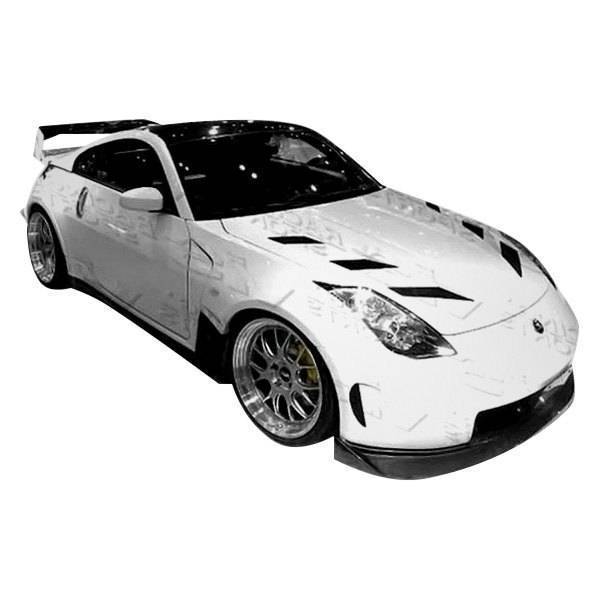 2003-2008 Nissan 350Z 2 doors AMS WB Style FRP Primer Front Bumper-1