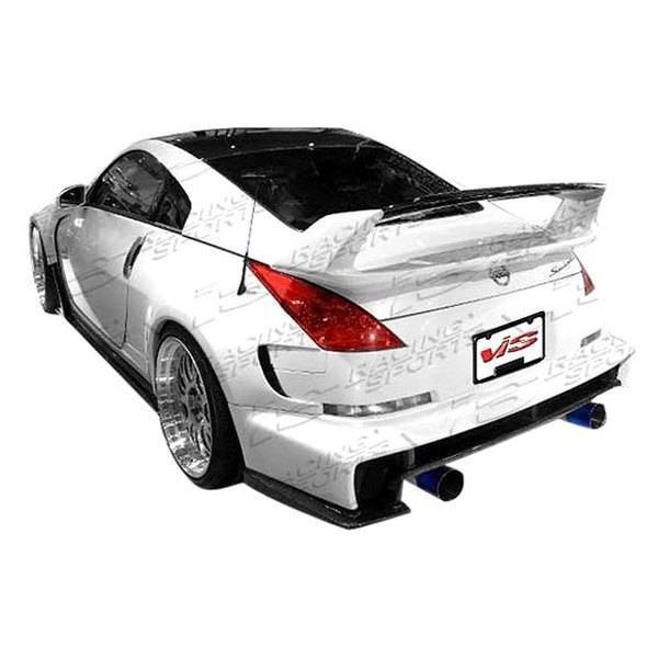 2003-2008 Nissan 350Z 2 doors AMS WB Style FRP Primer Rear Bumper-1