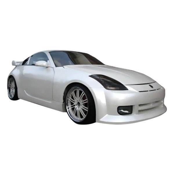 2003-2008 Nissan 350Z 2 doors FALCON Style FRP Primer Front Bumper-1