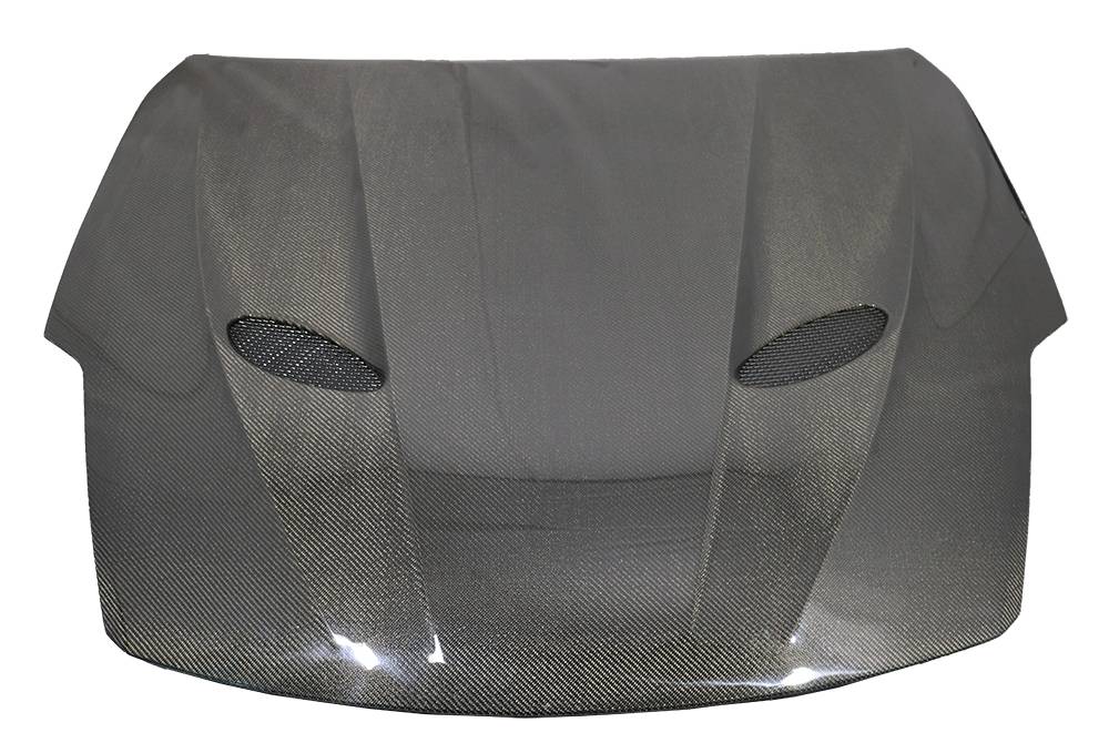 2003-2006 Nissan 350Z 2 doors FVS Style Carbon Fiber Black Hood-1