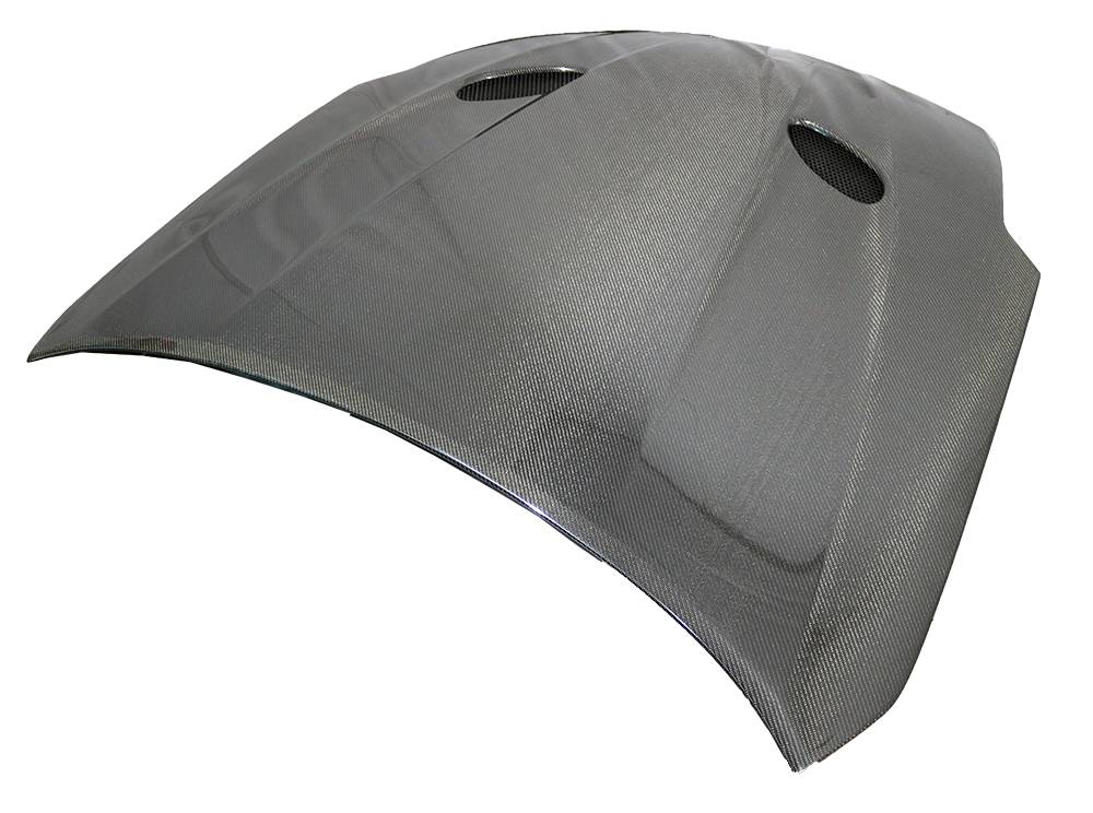 2003-2006 Nissan 350Z 2 doors FVS Style Carbon Fiber Black Hood-3