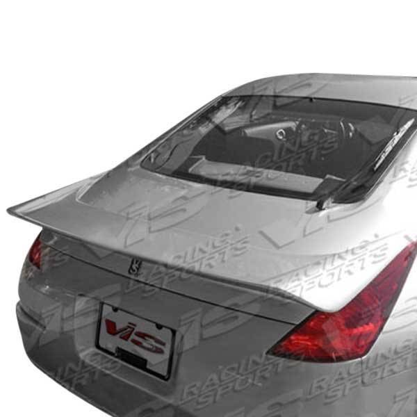 2003-2008 Nissan 350Z 2 doors INVADER 2 Style FRP Primer Spoiler-1