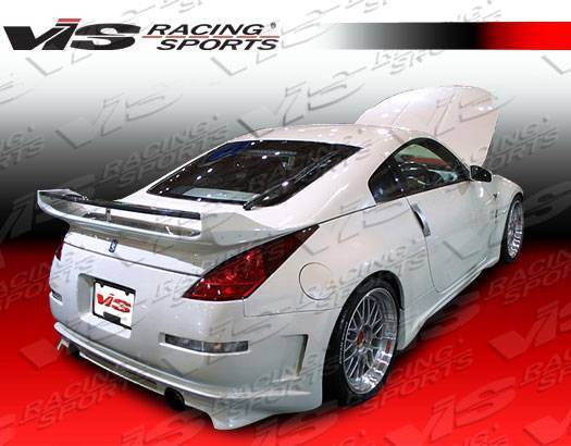 2003-2008 Nissan 350Z 2 doors Carbon Fiber Black Spoiler-1