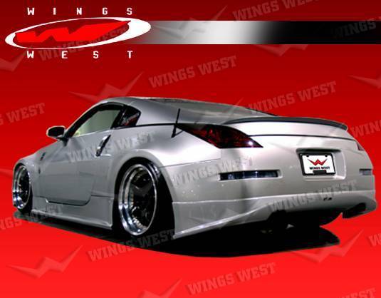 2003-2008 Nissan 350Z 2 doors FRP Primer Rear Lip-1
