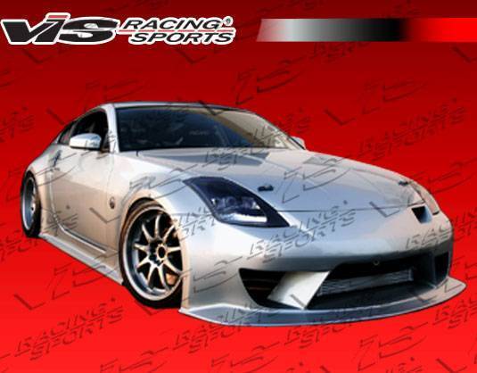 2003-2008 Nissan 350Z 2 doors FRP Primer Full Kit-2
