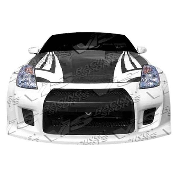 2003-2008 Nissan 350Z 2 doors R 35 Style FRP Primer Full Kit-1