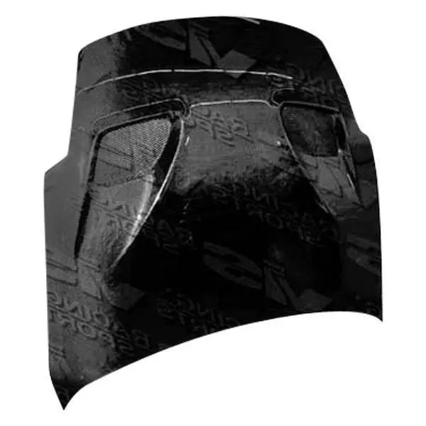 2003-2006 Nissan 350Z 2 doors TERMINATOR 2 Style Carbon Fiber Black Hood-2