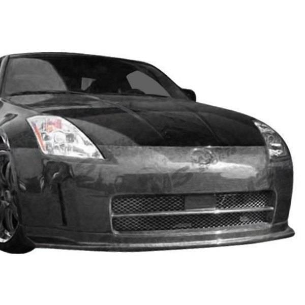 2003-2008 Nissan 350Z 2 doors TECHNO R Style FRP Primer Front Bumper-1