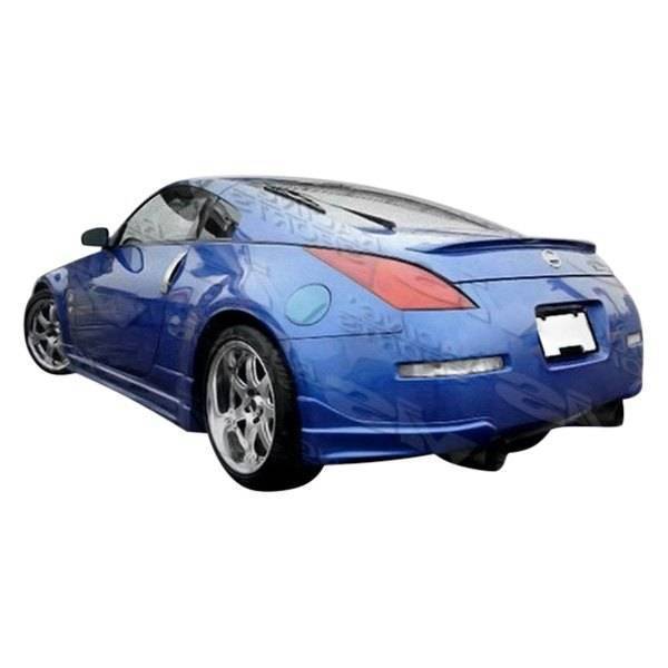 2003-2008 Nissan 350Z 2 doors FRP Primer Rear Lip-1