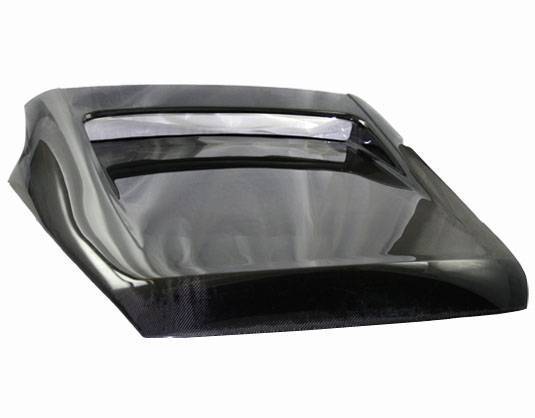 2003-2008 Nissan 350Z Hatchback TUNNEL Style Carbon Fiber Black Hatch-1