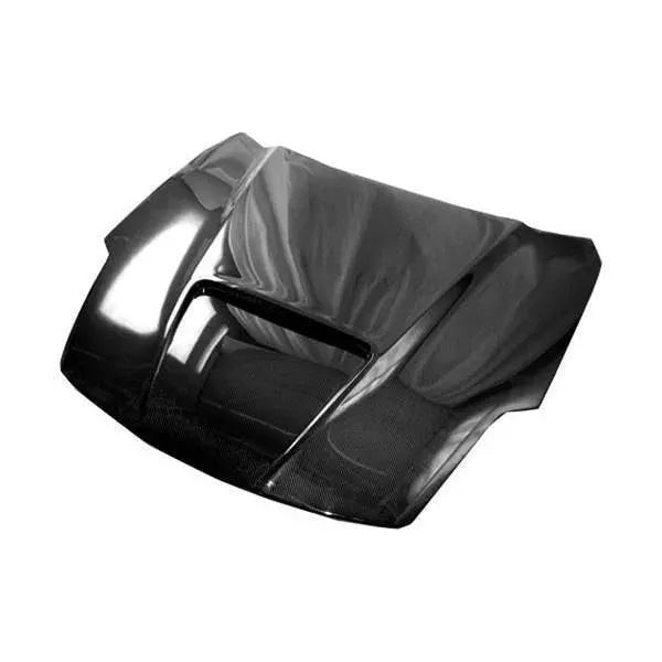 2003-2006 Nissan 350Z 2 doors VIPER Style Carbon Fiber Black Hood-1