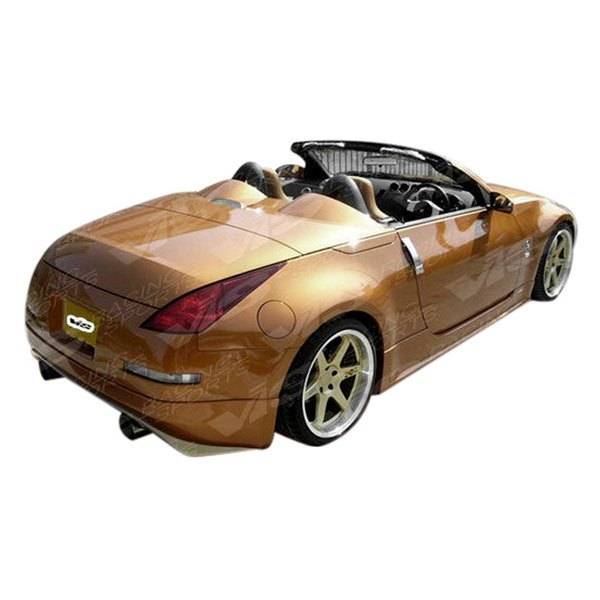 2003-2008 Nissan 350Z 2 doors V Spec Style FRP Primer Full Kit-2