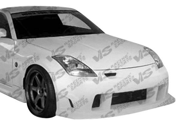 2003-2008 Nissan 350Z 2 doors WINGS Style FRP Primer Full Kit-1