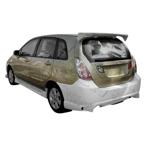 2003-2007 Suzuki Aerio WINGS Style FRP Primer Rear Bumper-1