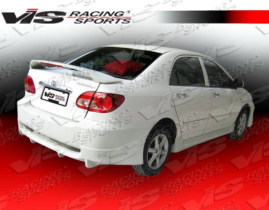 2003-2008 Toyota Corolla 4 doors ICON Style FRP Primer Full Kit-2
